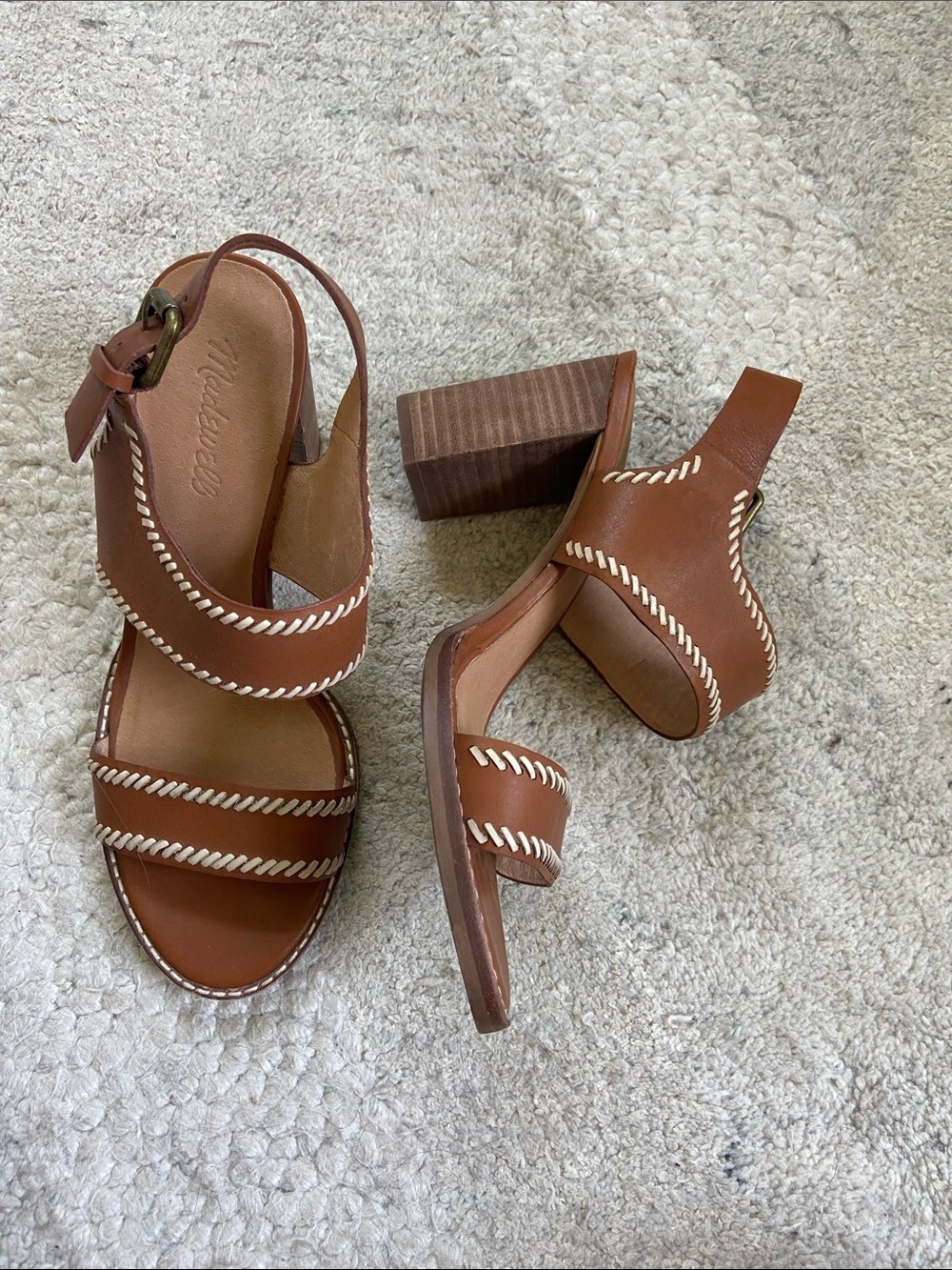 Madewell Cora Stitched Sandal - Picture 2 of 9